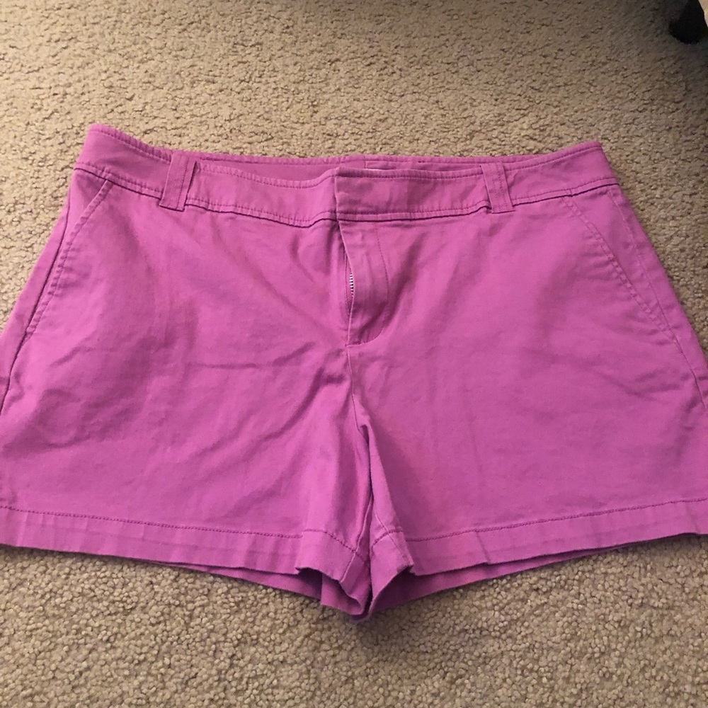 Pink shorts